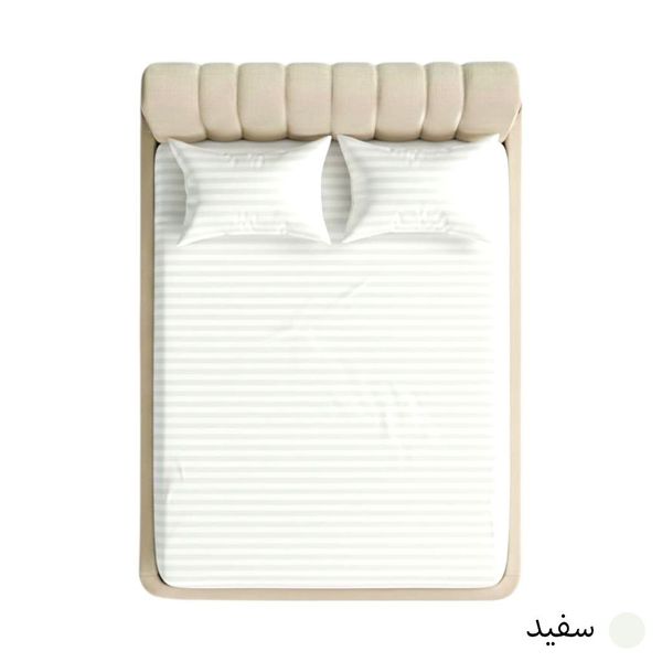 روتختی هتلی سفید آدلانته(ADL) عرض 160 2نفره 3تکه