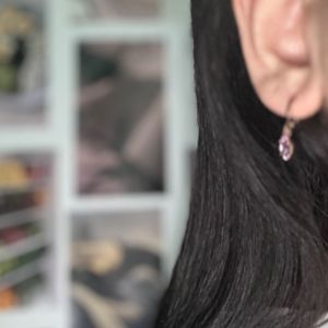 فروش اینترنتی گوشواره نگین صورتی
