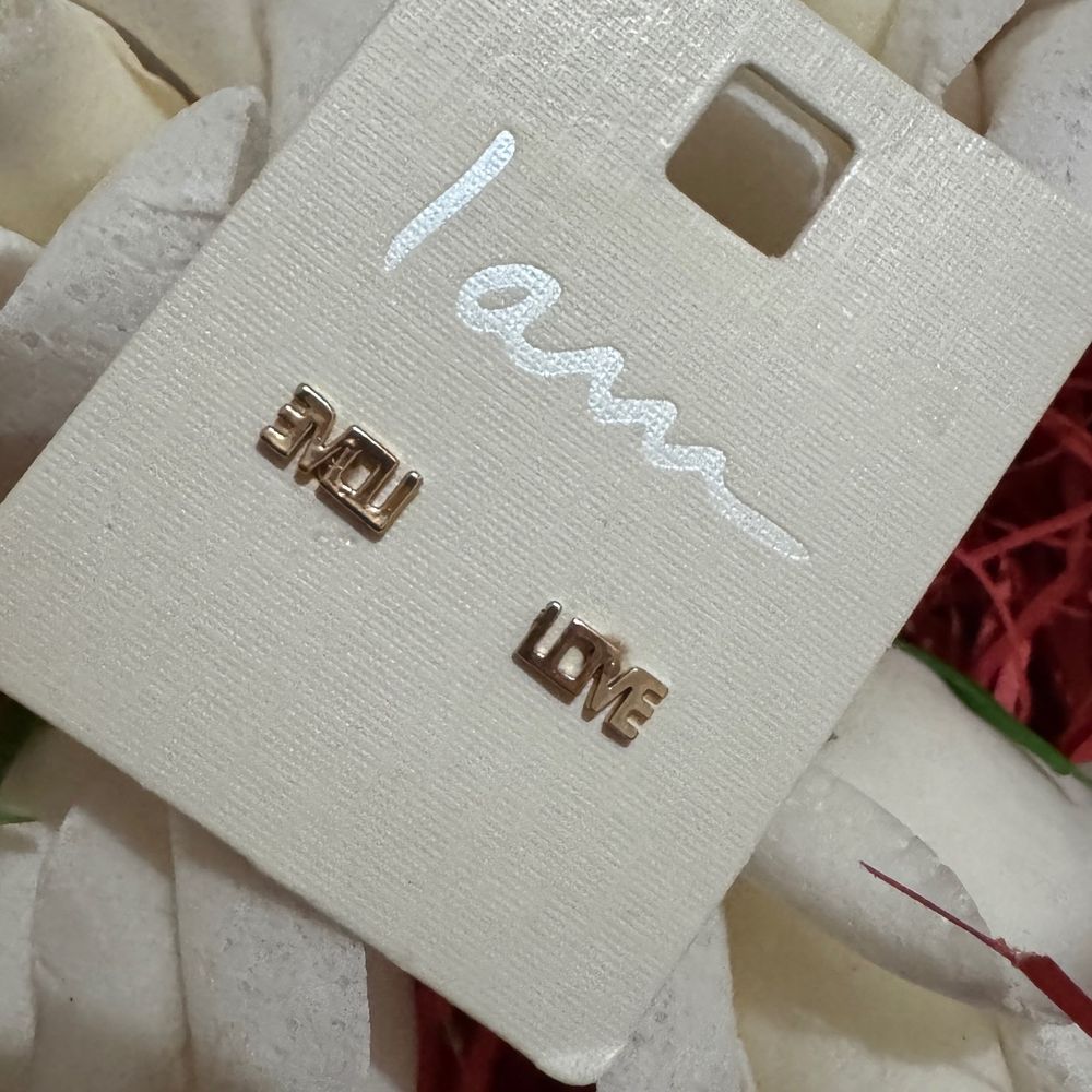 خرید آنلاین گوشواره loveمیخی کد3