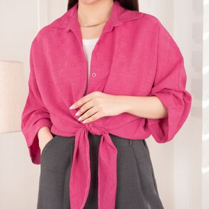 شومیز گره ای الیانا پاد