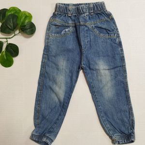شلوار لی کاغذی بچگانه سایز 35 و 45 و 50