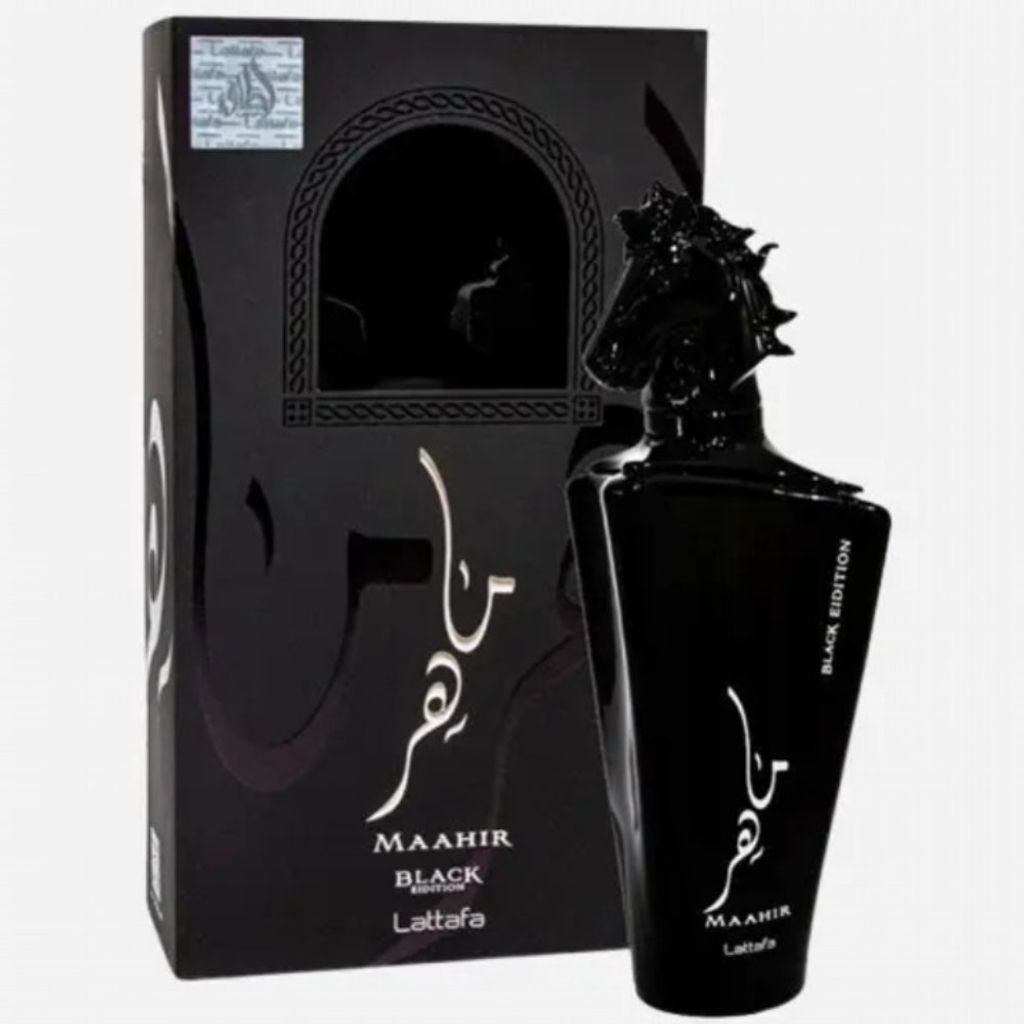 قیمت ادکلن ماهر مشکی لطافه 100 میل (MAAHIR BLACK EDITION LATTAFA)