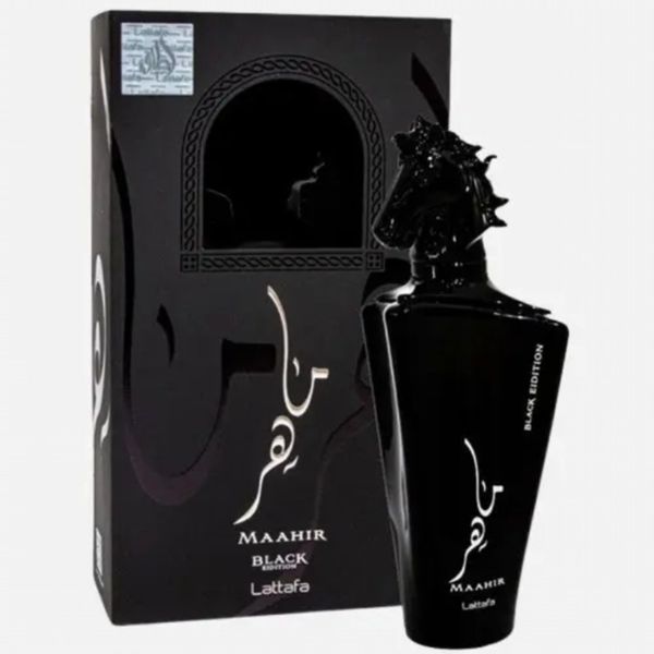 ادکلن ماهر مشکی لطافه 100 میل (MAAHIR BLACK EDITION LATTAFA)