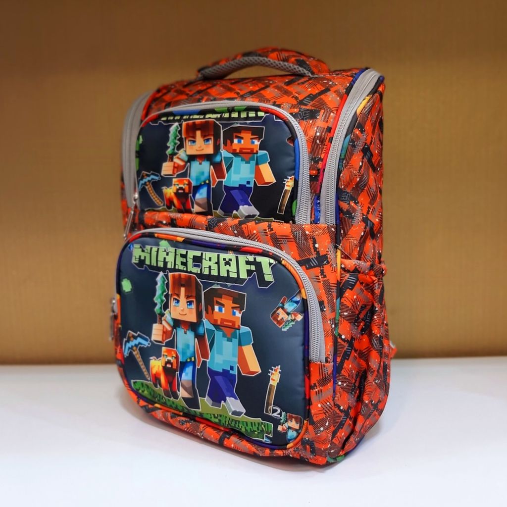 خرید آنلاین کوله پشتی ماینکرافت Minecraft مدل صندوقی
