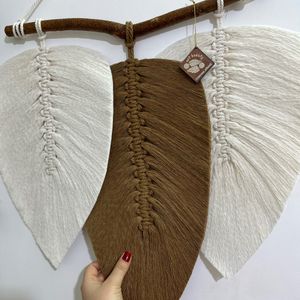 خرید اینترنتی دیوارکوب سه برگ مکرومه اقتصادی ارت بیوتی