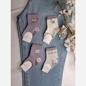 خرید اینترنتی قیمت جوراب دخترانه مچی کد 16/43