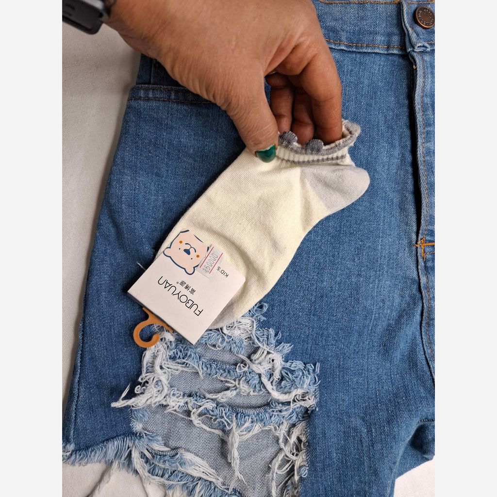 خرید اینترنتی قیمت جوراب بچه گانه کد 17/49