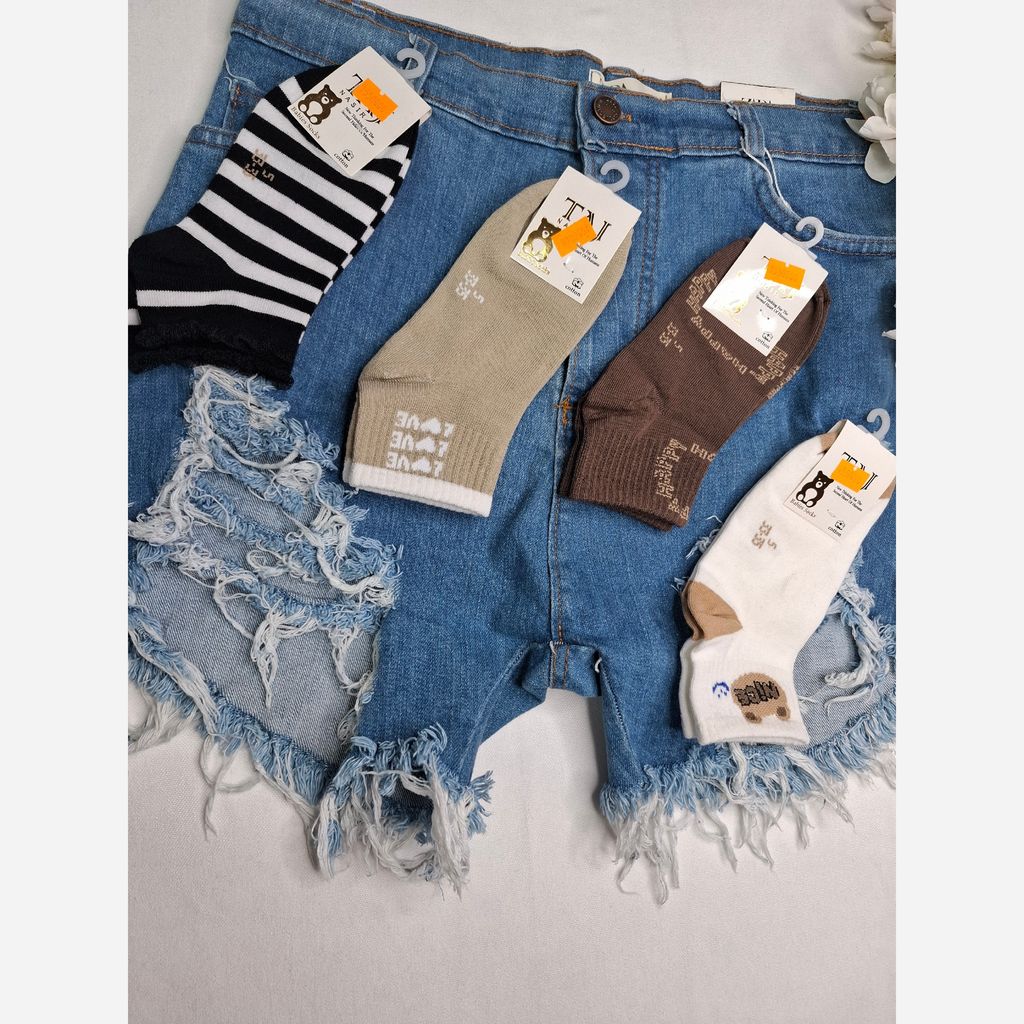 خرید اینترنتی قیمت جوراب بچه گانه کد 16/45