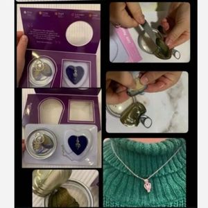 خرید اینترنتی گردنبند مروارید عشق با صدف طبیعی و مروارید پرورشی اصل