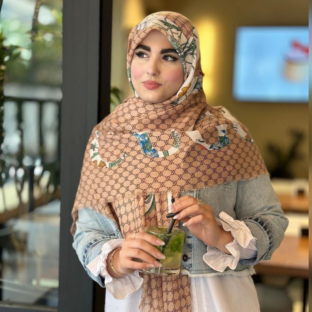 خرید انلاین روسری بهاره وارداتی