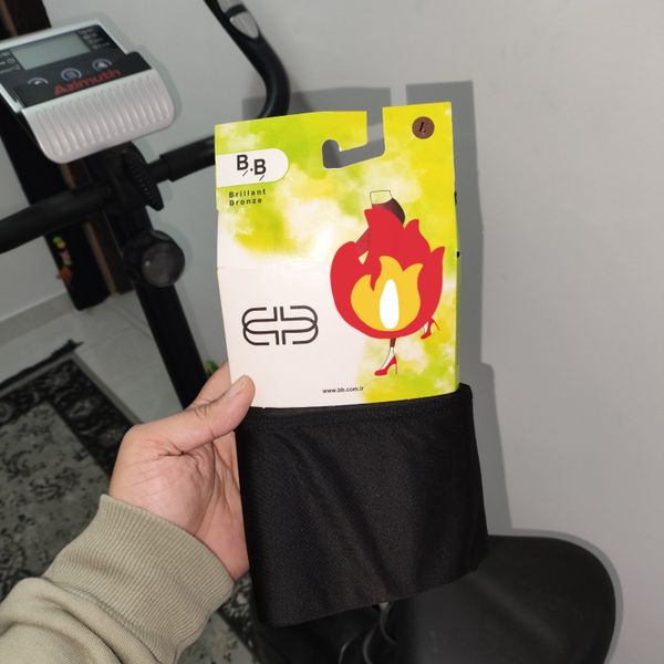 لگ زنانه مجلسی ورزشی رنگ مشکی براق BB لارج L