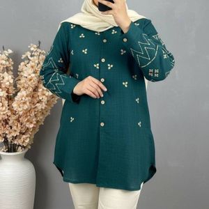 مانتو گلدوزی بهار