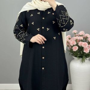 خرید اینترنتی مانتو گلدوزی بهار