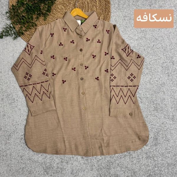 مانتو گلدوزی بهار