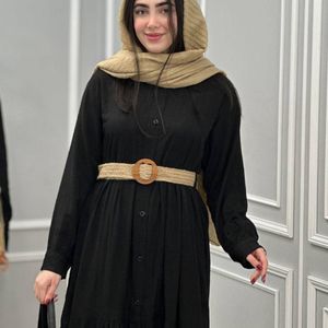 خرید آنلاین مانتو مشکی ژاله