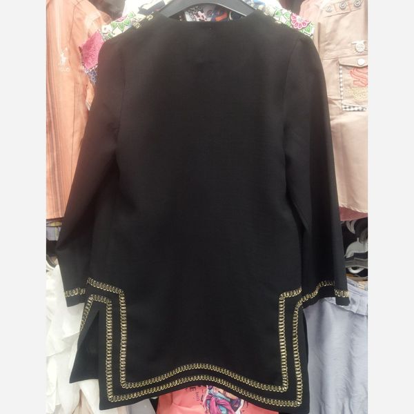 کت یا مانتو کتی کرپ زنانه  مشگی   