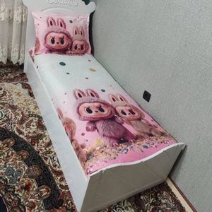 خرید انلاین نیم ست روتختی لبوبو روکش تشک یک نفره لبو بو labubu