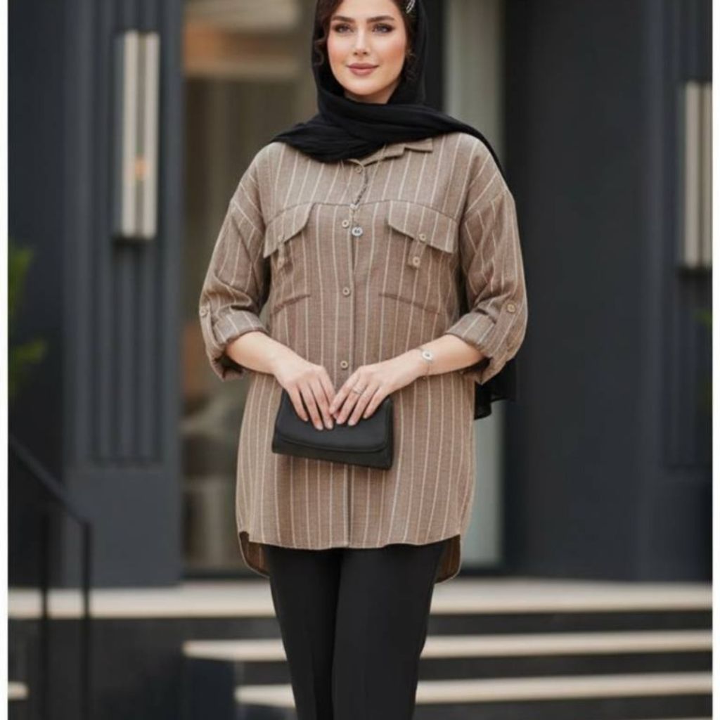 خرید انلاین شومیز دیپلمات جیب صلیبی