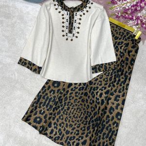 خرید انلاین شومیزدامن پلنگی شیک