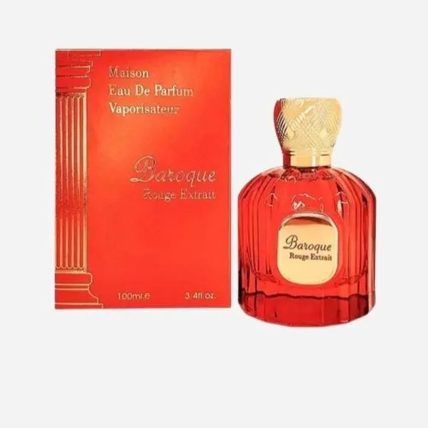 ادکلن باکارات رژ اکستریت قرمز الحمبرا 100 میل (BAROQUE ROUGE EXTRAIT ALHAM