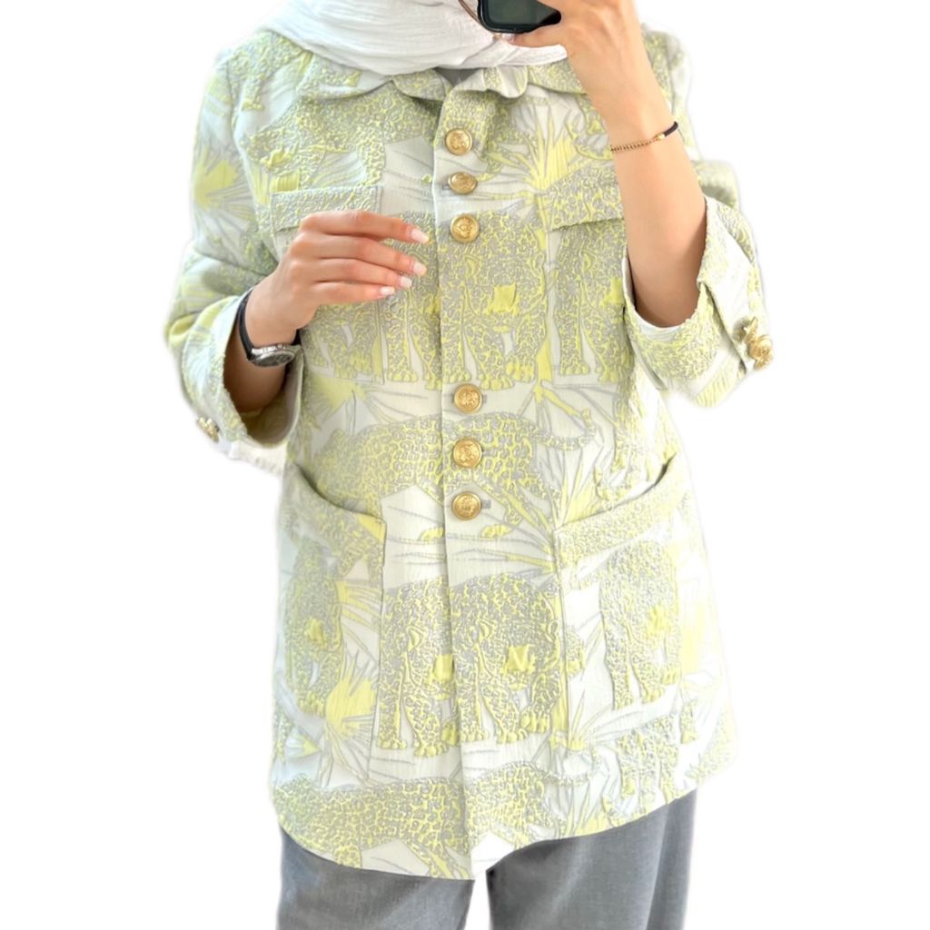 مشخصات کت ژاکارد ترک