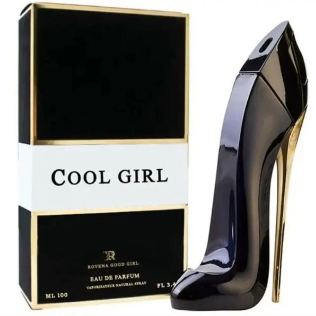 مشخصات ادکلن زنانه گود گرل مشکی طرح کفش کول گرل روونا 100 میل (COOL GIRL ROVENA)
