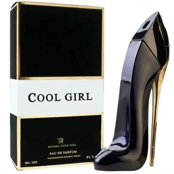 ادکلن زنانه گود گرل مشکی طرح کفش کول گرل روونا 100 میل (COOL GIRL ROVENA)