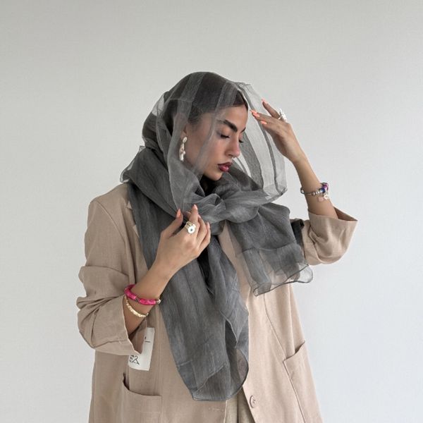 شال ابریشم توری کد 310523