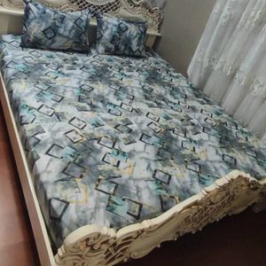 قیمت نیم ست روتختی دو نفره روکش تشک دونفره ملحفه کشدوزی شده دونفره