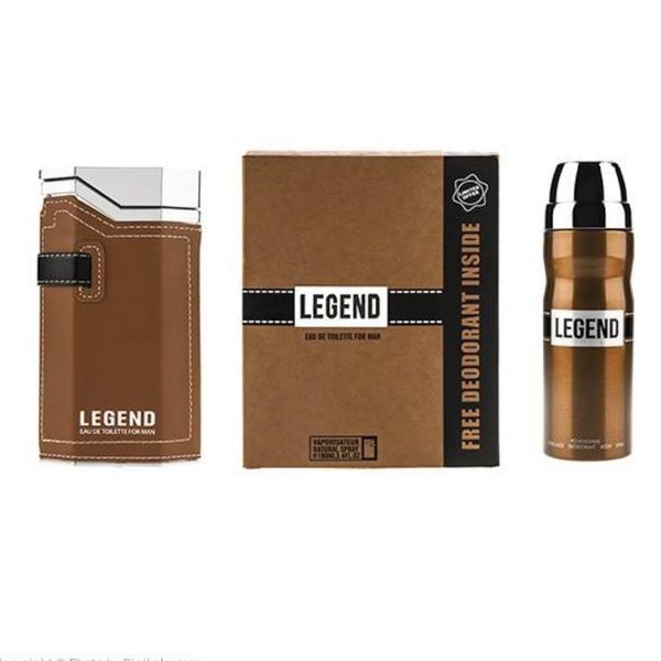 ست ادکلن LEGEND  ست ادکلن لجند اصل به همراه اسپری رایگان و ارسال رایگان