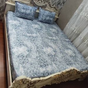 خرید اینترنتی روتختی دونفره روکش تشک دونفره کشدوزی شده ملحفه دو نفره
