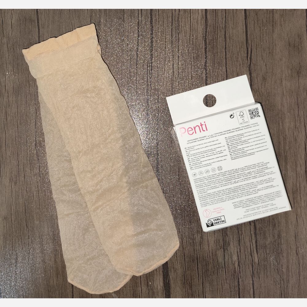 خرید اینترنتی قیمت جوراب مچی شیشه ای یوک گیبی تراکم 5 بدون کفه و پنجه رنگ پا