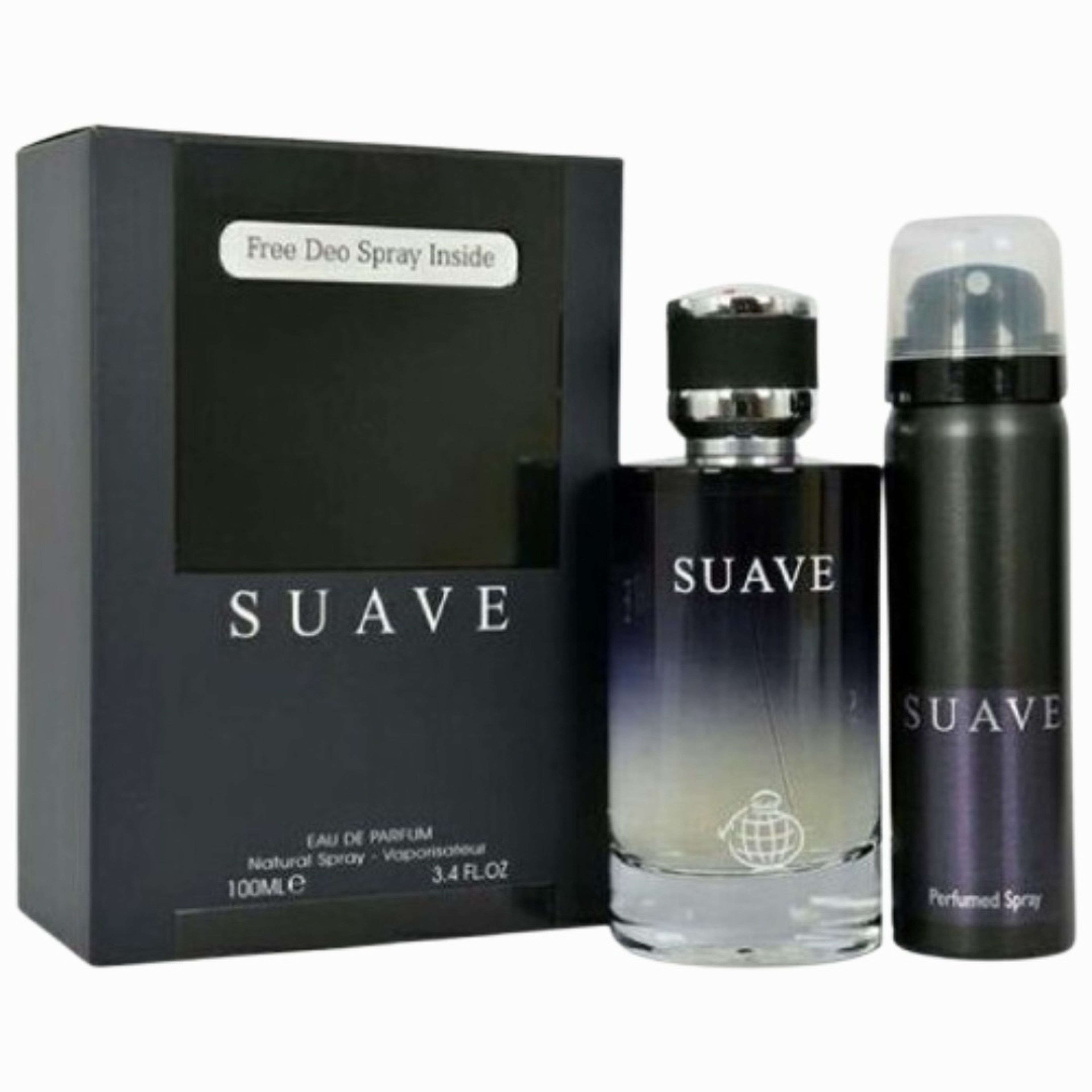 قیمت ارزان ادکلن ساواچ همراه با اسپری فرگرانس 100 میل (SUAVE FRAGRANCE)