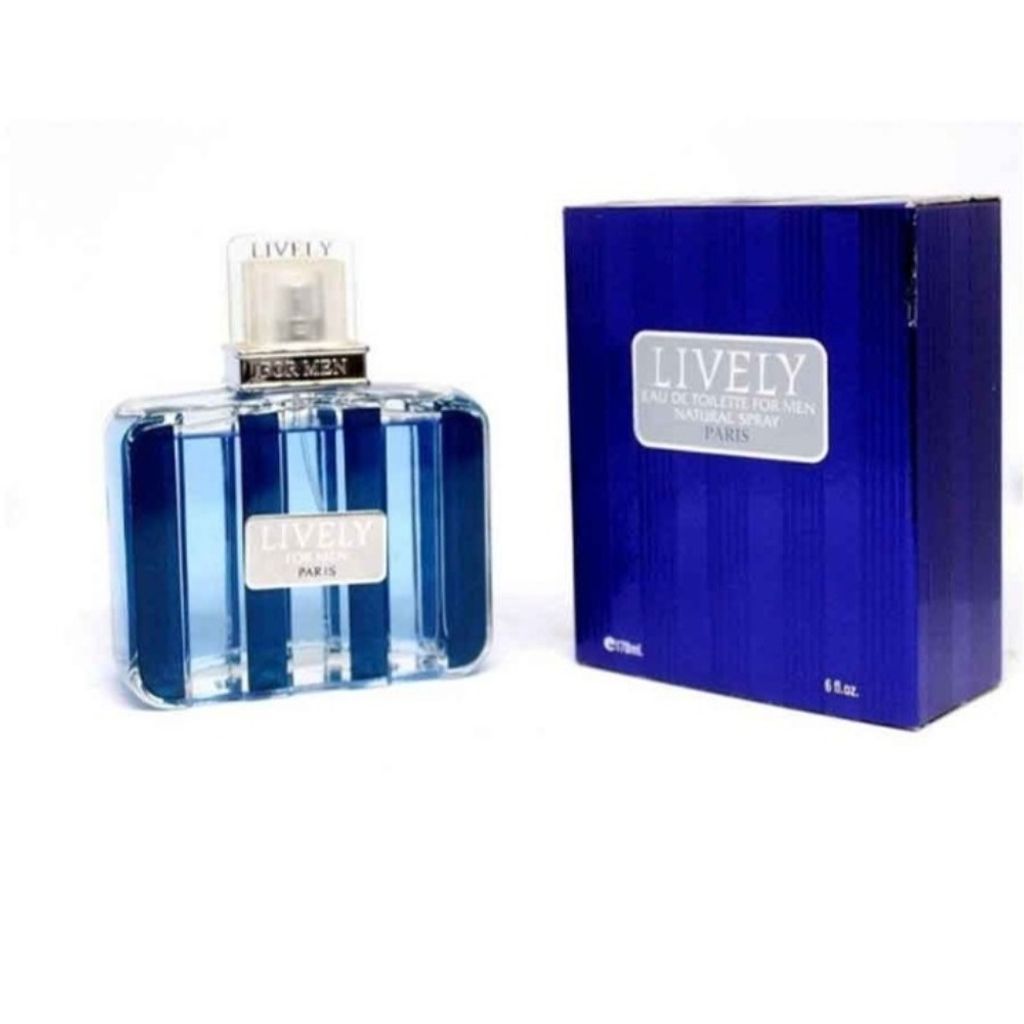 قیمت ادکلن مردانه لایولی فور من اصلی واورجینال LIVELY FOR MAN