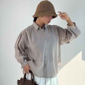 قیمت ارزان شومیز حریر چند دکمه کد 220639