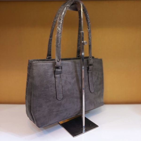 کیف زنانه رنگ خاکستری