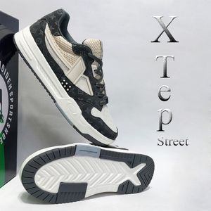 خرید آنلاین کتانی جدید و ترند اسپرت ایکس تپ Xtep Street طرح  LV کیفیت بالا