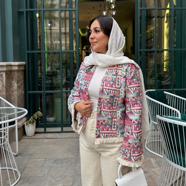 مانتو سوزن دوزی