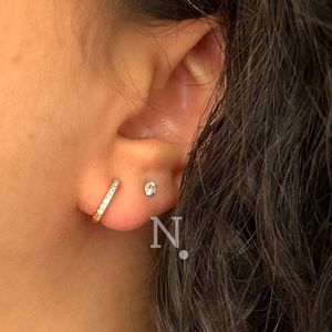 گوشواره حلقه ای ظریف ژوپینگ