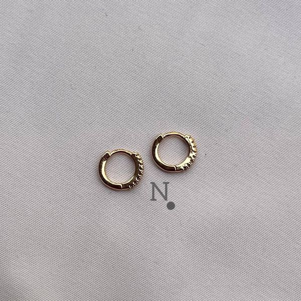 گوشواره حلقه ای ظریف ژوپینگ