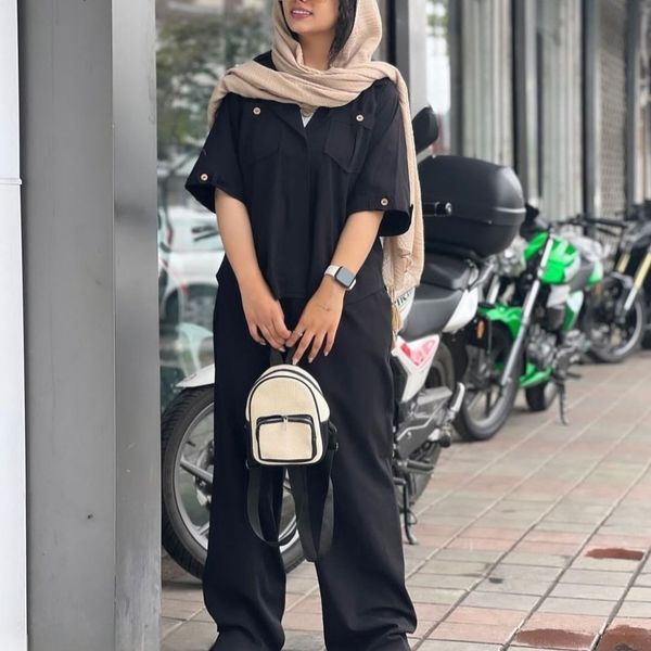 ست زنانه تونیک و شلوار آرزو