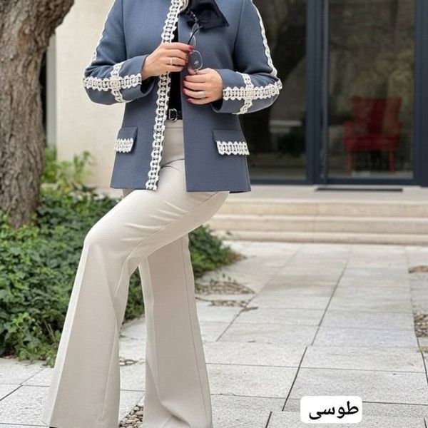 کت تک زنانه بزیاق سپیده