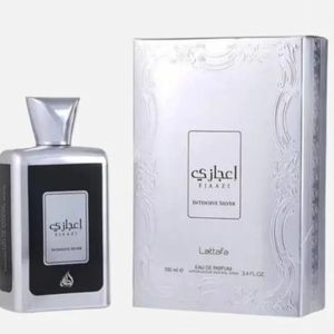 ادکلن اعجازی نقره ای لطافه 100 میل (EJAAZI INTENSIVE SILVER LATTAFA)