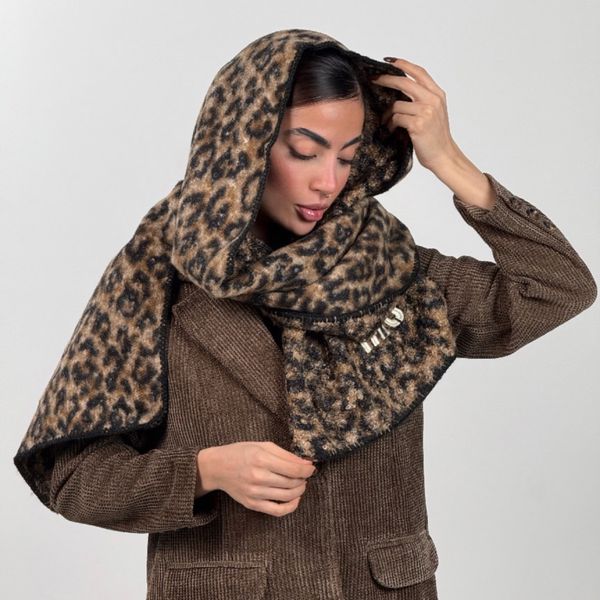 شال پلنگی MIU MIU کد 310685