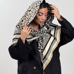 قیمت ارزان روسری پلنگی کد 310683