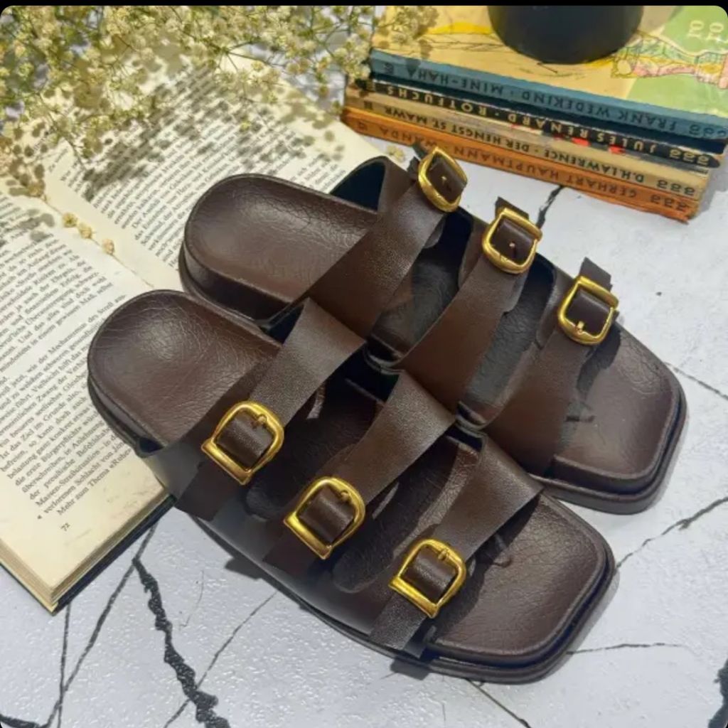 خرید آنلاین صندل 3سگگ زیره خوکی کد 078