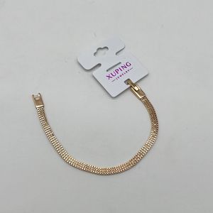 خرید اینترنتی دستبند زنانه ژوپینگ مدل زنجیر بافت