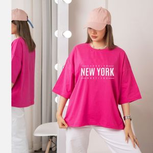 تیشرت باکسی سوپر پنبه قواره بزرگ فری سایز 38 تا 50