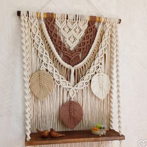شلف مکرومه بافی مدل دیبا