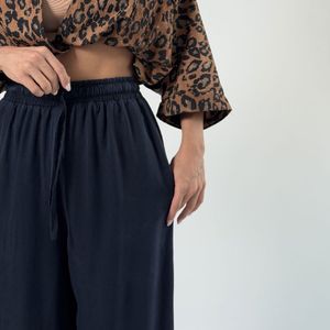 قیمت ارزان شلوار کمرکش سیلک کد 102193